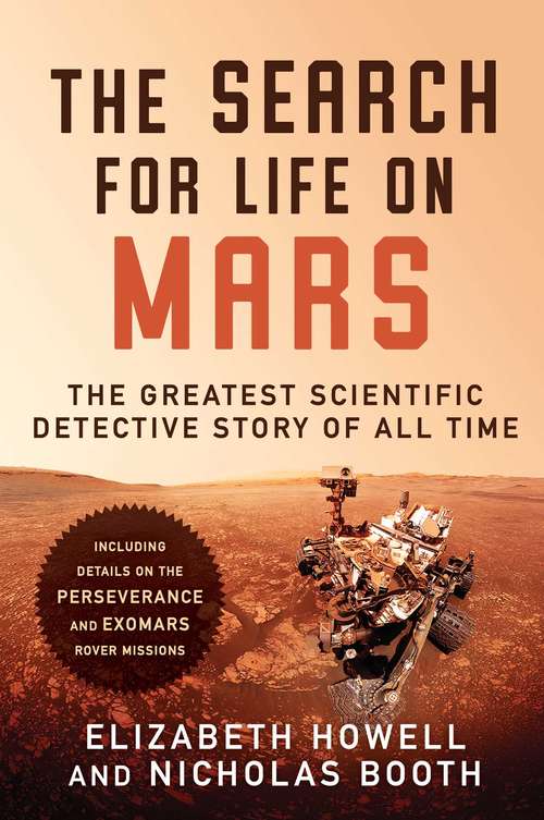 Book cover of The Search for Life on Mars: The Greatest Scientific Detective Story of All Time