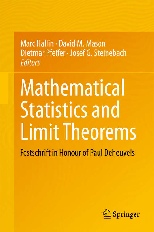 Book cover of Mathematical Statistics and Limit Theorems