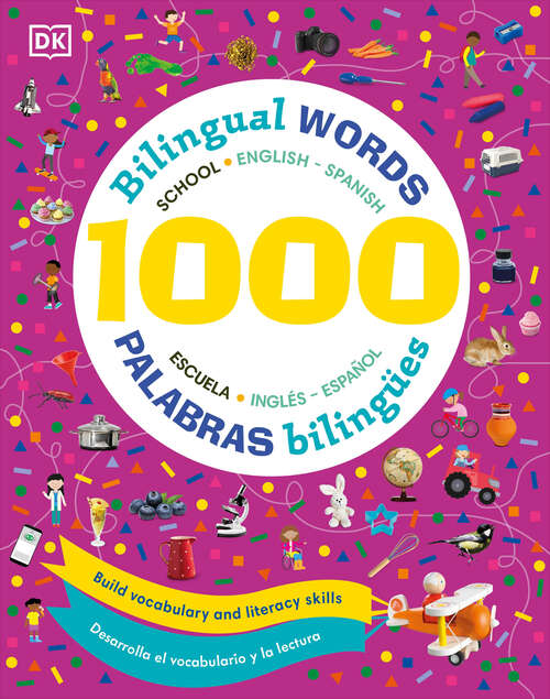 Book cover of 1000 More Bilingual Words / Palabras bilingües (Vocabulary Builders)