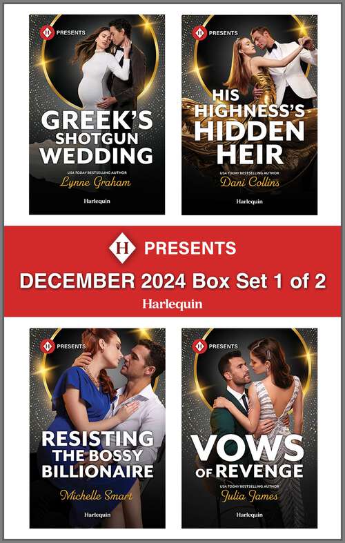 Book cover of Harlequin Presents December 2024 - Box Set 1 of 2: A Contemporary Romance Collection (Original)