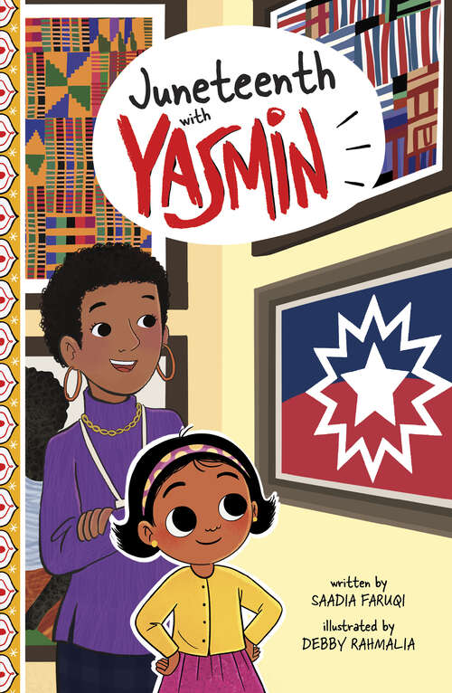 Book cover of Juneteenth with Yasmin