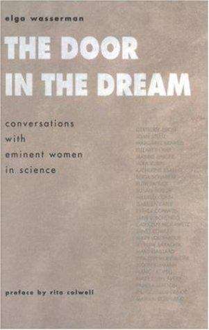 Book cover of THE DOOR IN THE DREAM: conversations with eminent women in science