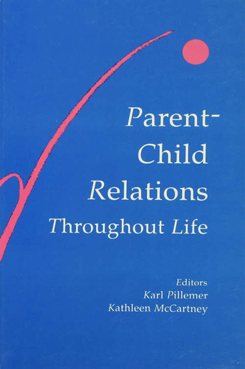 Book cover of Parent-child Relations Throughout Life