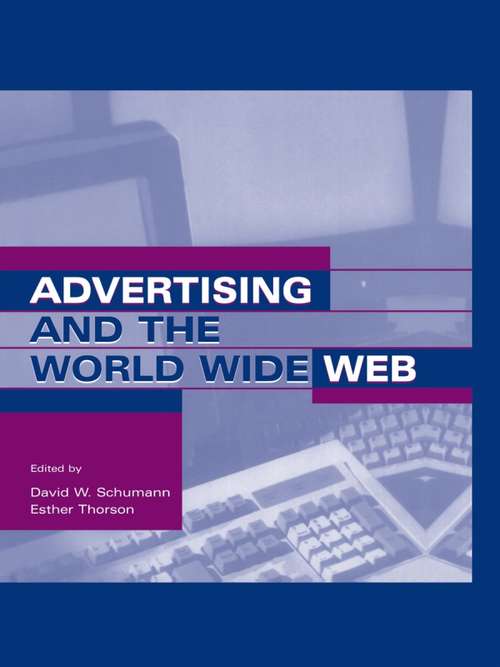 Book cover of Advertising and the World Wide Web