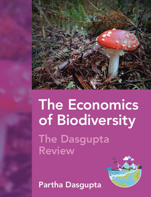 Book cover of The Economics of Biodiversity: The Dasgupta Review