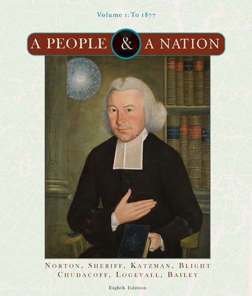 Book cover of A People & A Nation: To 1877
