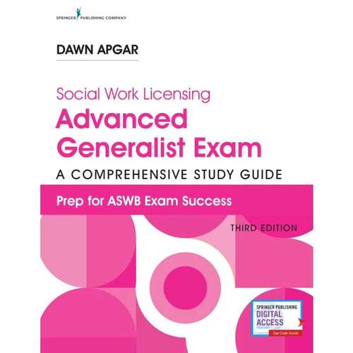 Book cover of Social Work Licensing Advanced Generalist Exam