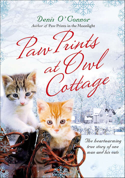 Book cover of Paw Prints at Owl Cottage: The Heartwarming True Story Of One Man And His Cats