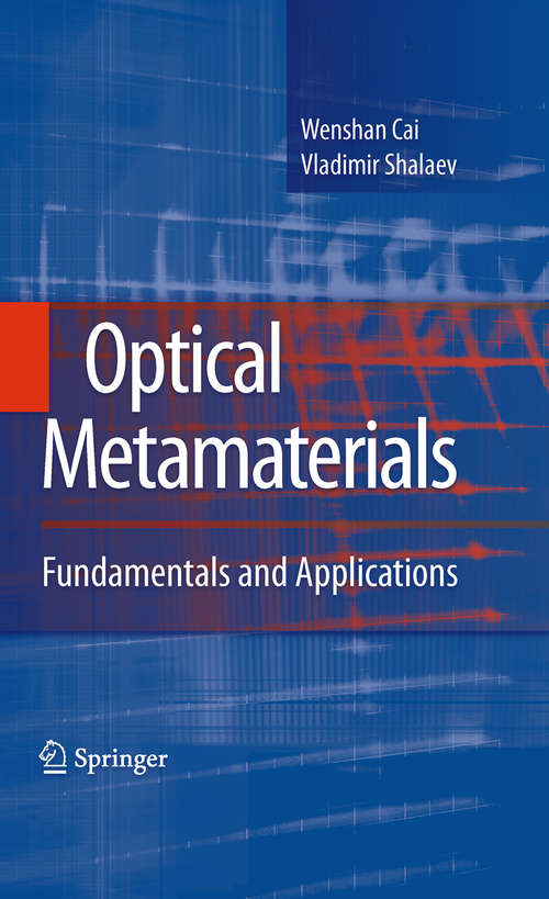 Book cover of Optical Metamaterials