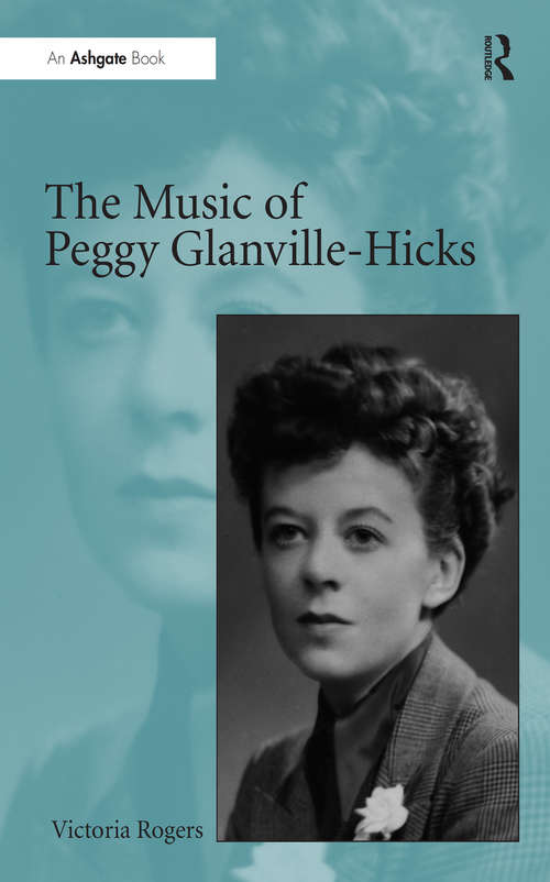 Book cover of The Music of Peggy Glanville-Hicks