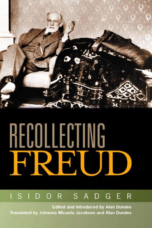 Book cover of Recollecting Freud