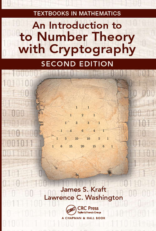 Book cover of An Introduction to Number Theory with Cryptography (2) (Textbooks in Mathematics)