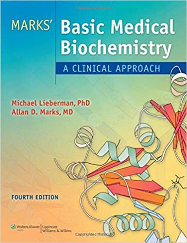 Book cover of Marks' Basic Medical Biochemistry (Fourth Edition): A Clinical Approach