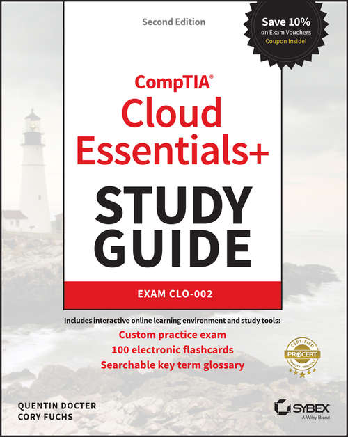 Book cover of CompTIA Cloud Essentials+ Study Guide: Exam CLO-002 (2)