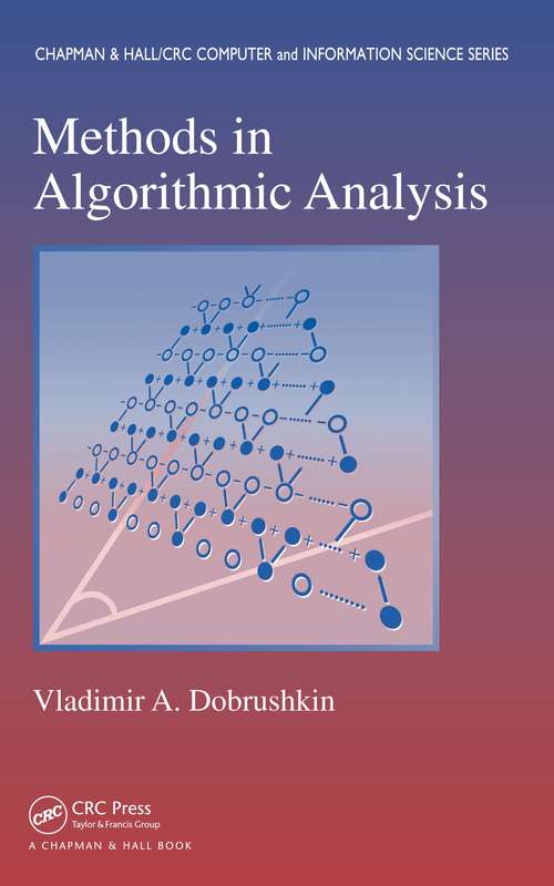 Book cover of Methods in Algorithmic Analysis (1) (Chapman & Hall/CRC Computer and Information Science Series)