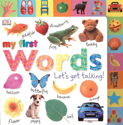 Book cover of My First Words: Let's Get Talking! (My First Tabbed Board Book)