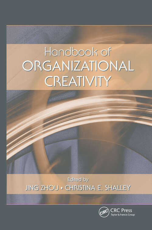 Book cover of Handbook of Organizational Creativity