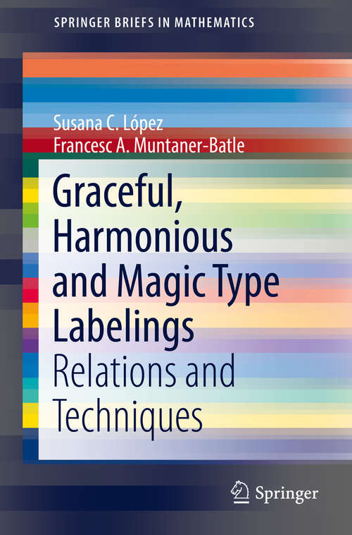 Book cover of Graceful, Harmonious and Magic Type  Labelings