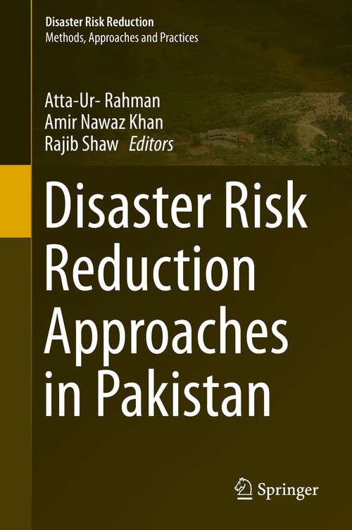 Book cover of Disaster Risk Reduction Approaches in Pakistan