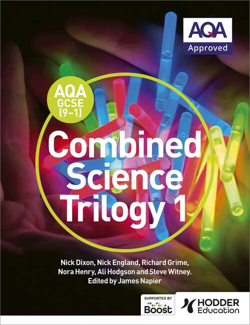 Book cover of AQA GCSE (9-1) Combined Science Trilogy Student Book 1
