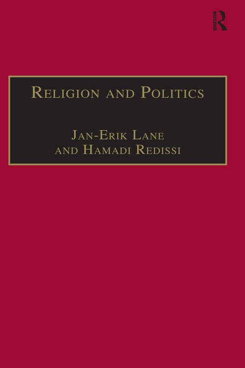 Book cover of Religion and Politics: Islam and Muslim Civilisation (2)