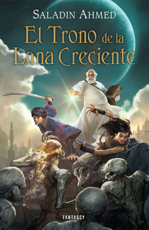 Book cover of El Trono de la Luna Creciente