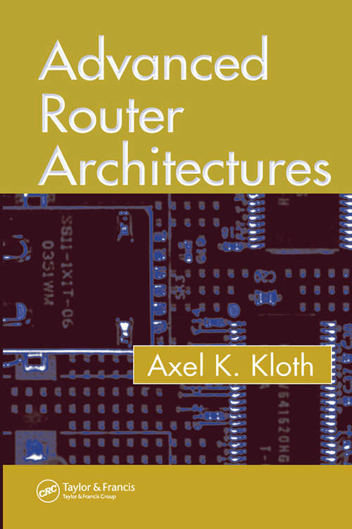 Book cover of Advanced Router Architectures