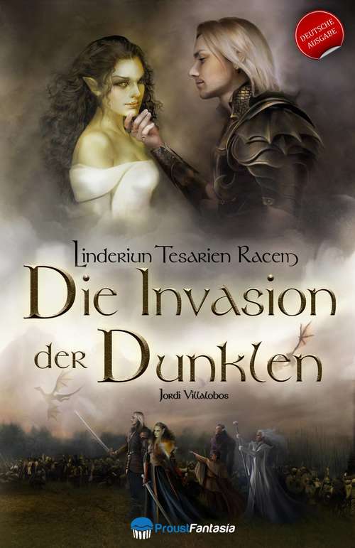 Book cover of Linderiun Tesarien Racem - Die Invasion der Dunklen