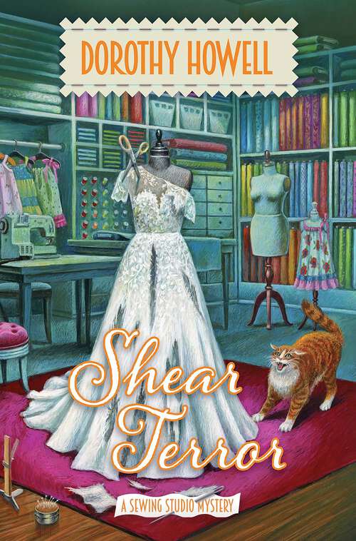 Book cover of Shear Terror (A Sewing Studio Mystery #3)