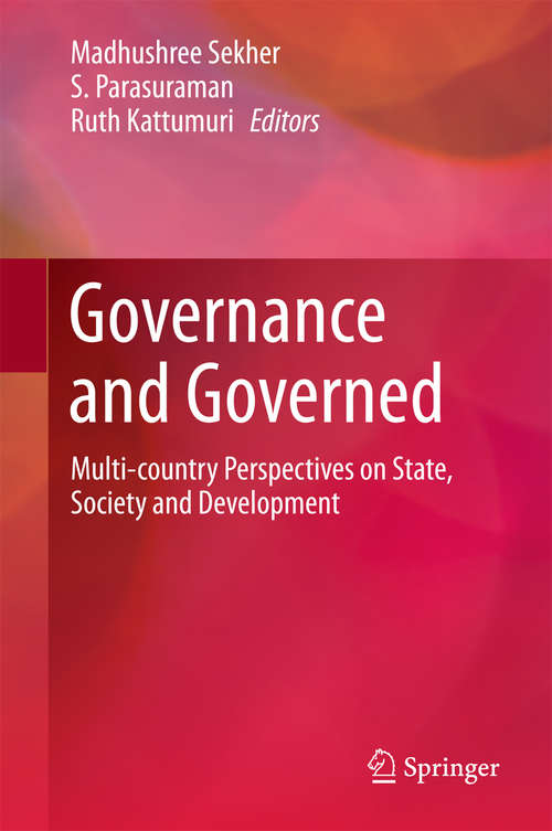 Book cover of Governance and Governed