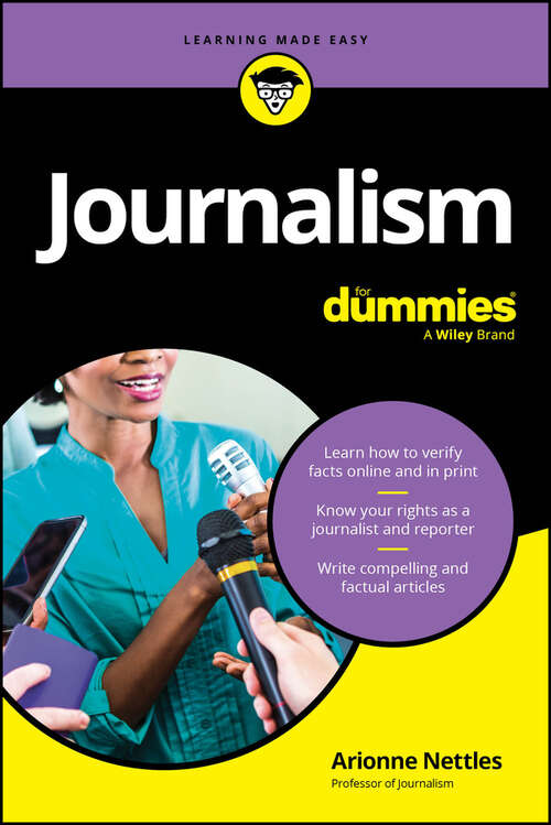 Book cover of Journalism For Dummies