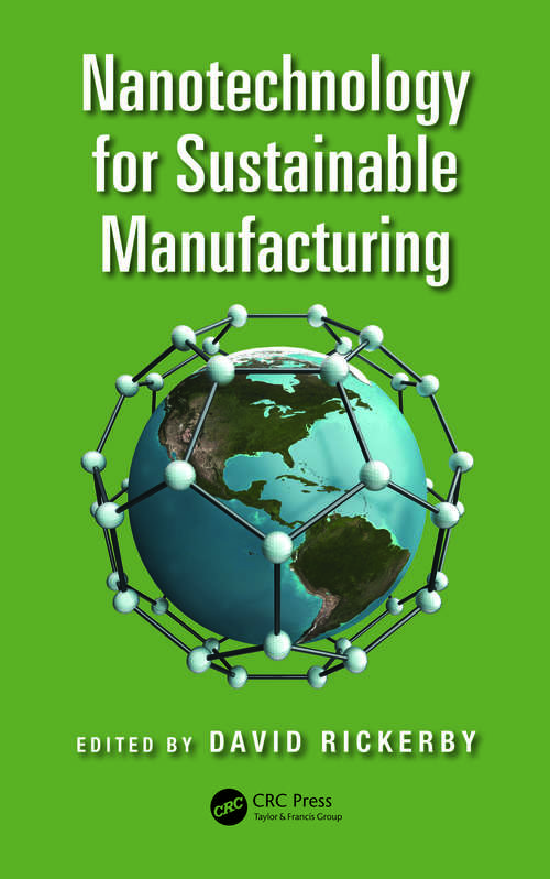 Book cover of Nanotechnology for Sustainable Manufacturing