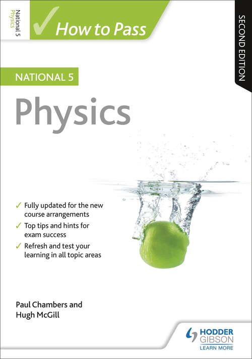 Book cover of How to Pass National 5 Physics: Second Edition Ebook