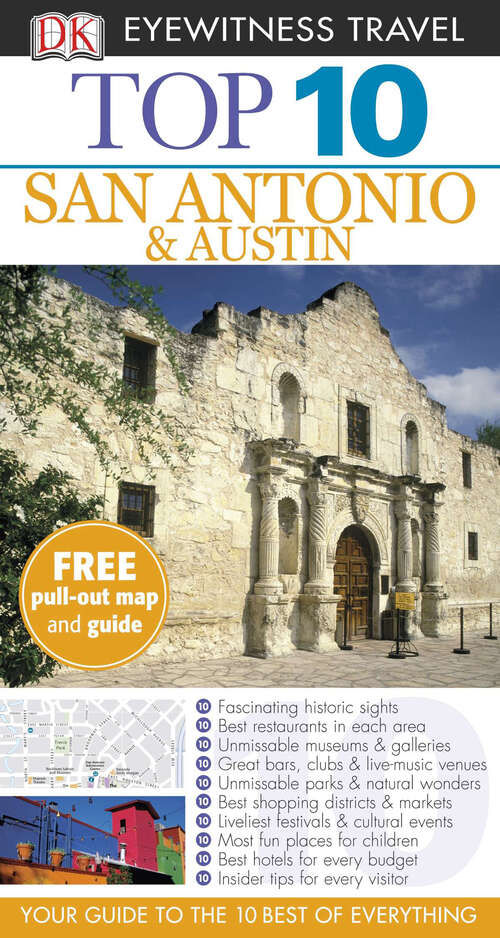 Book cover of Top 10 San Antonio and Austin (Pocket Travel Guide)