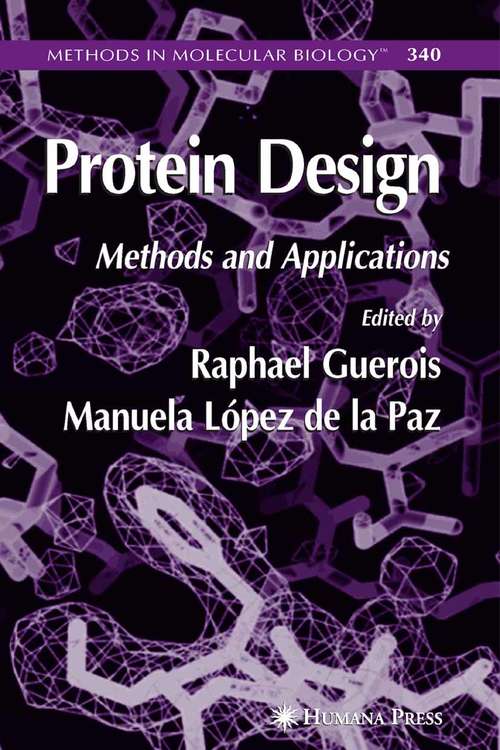 Book cover of Protein Design