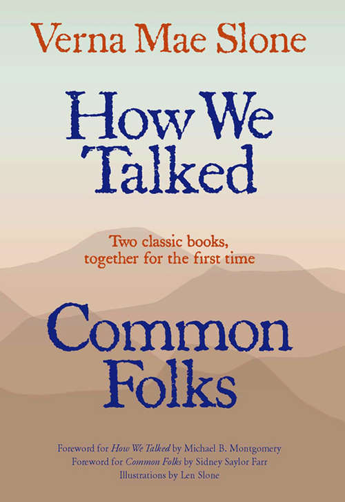 Book cover of How We Talked and Common Folks