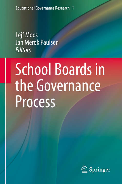 Book cover of School Boards in the Governance Process