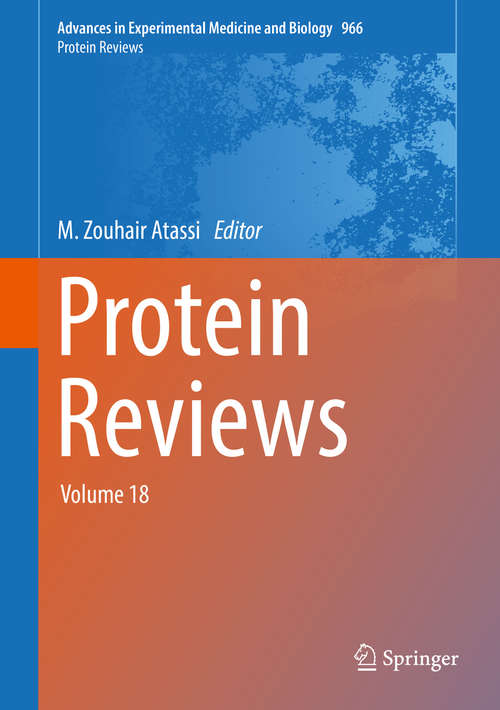 Book cover of Protein Reviews