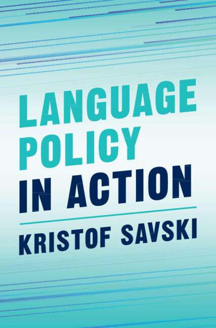 Book cover of Language Policy in Action