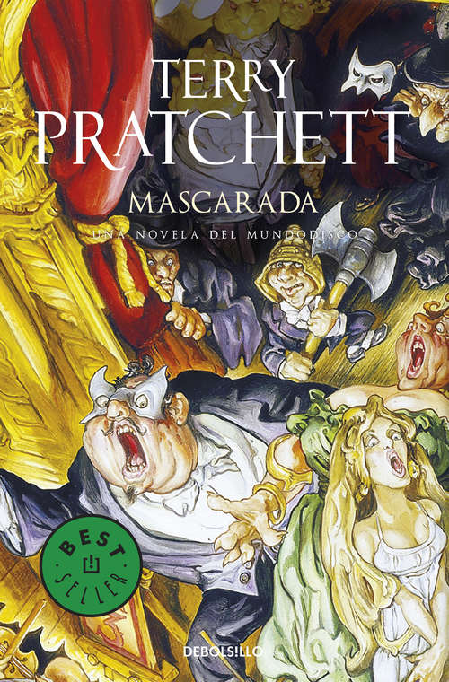Book cover of Mascarada (Mundodisco: Volumen 18)