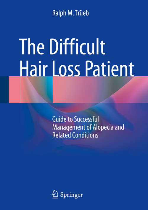 Book cover of The Difficult Hair Loss Patient