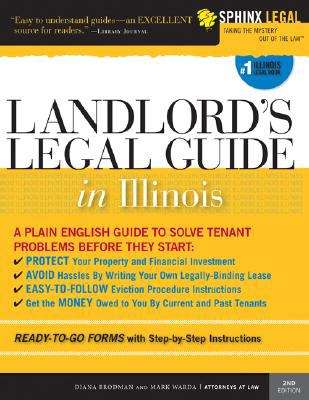 Book cover of The Landlord's Legal Guide in Illinois