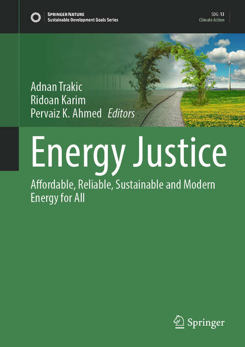 Book cover of Energy Justice: Affordable, Reliable, Sustainable and Modern Energy for All (Sustainable Development Goals Series)