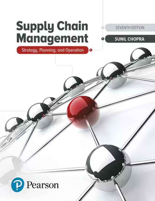 Book cover of Supply Chain Management: Strategy, Planning, And Operation (7)