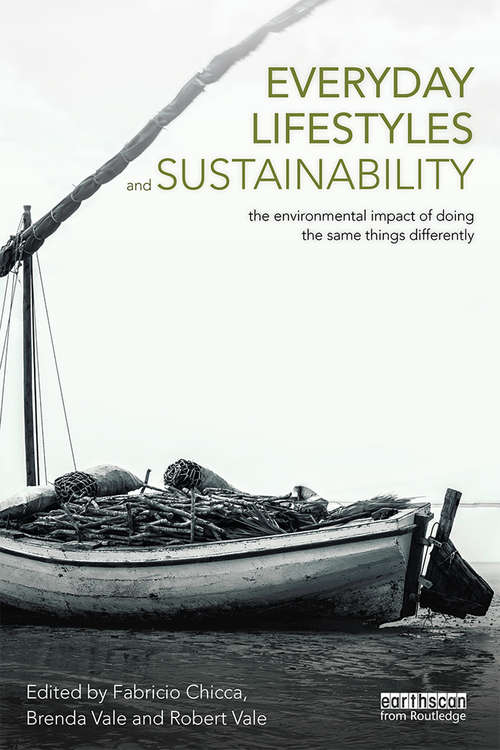 Book cover of Everyday Lifestyles and Sustainability: The Environmental Impact Of Doing The Same Things Differently