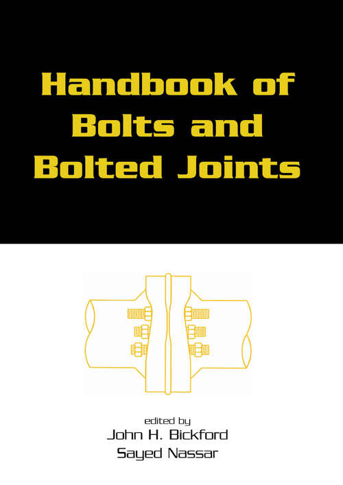 Book cover of Handbook of Bolts and Bolted Joints (1)