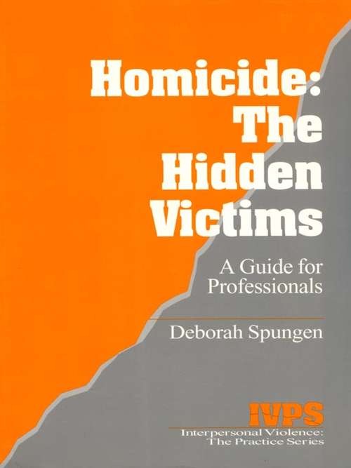 Book cover of Homicide: A Guide for Professionals