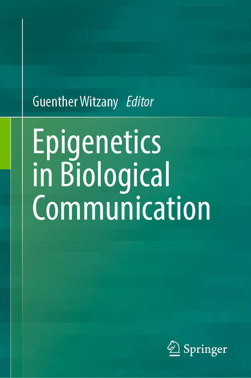 Book cover of Epigenetics in Biological Communication (2024)
