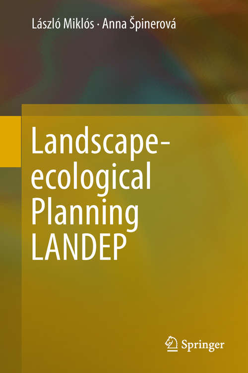 Book cover of Landscape-ecological Planning LANDEP