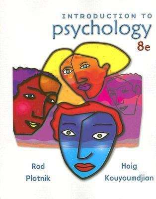 Book cover of Introduction to Psychology (8th Edition)